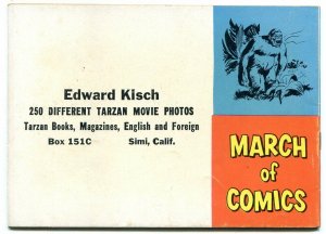 March of Comics #98 1953- Tarzan- Lex Barker- Early comic fandom FN
