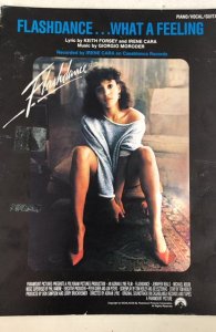 Flashdance sheet music 1983, C all my sheet