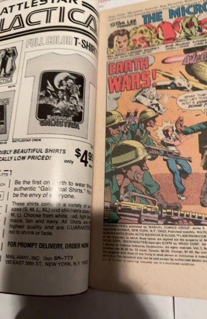 Micronauts #8 (1979)1st Captain Universe