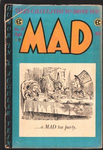 MAD #15 EC-1954-Wally Wood-Will Elder-Gasoline Alley-Wild One-Jack Davis-Mad ...