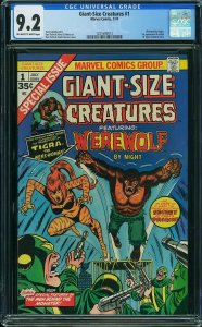 Giant Size Creatures (1974) CGC 9.2 NM-