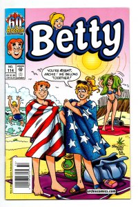 Betty #114 newsstand - Bikini Cover - Archie - 2002 - VF