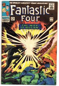 FANTASTIC FOUR #53, VF, Origin Black Panther, Jack Kirby, 1961, more in store