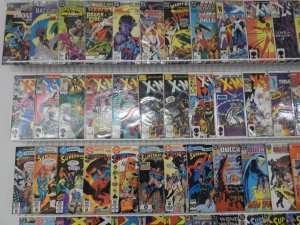 Huge Lot of 170+ Comics W/ X-Men, Secret Wars, Superman Avg. FN/VF Condition!