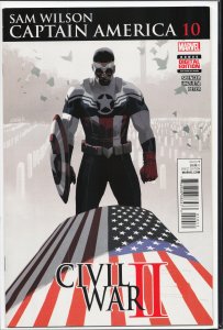 Captain America: Sam Wilson #10 (2016) Captain America
