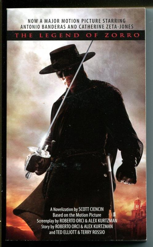 Legend of Zorro-2005-Harper-Collins-novelization of movie with movie pix-NM