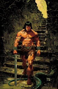 Conan the Barbarian #24 Titan Comics Dan Panosian Virgin Variant Cover E NM