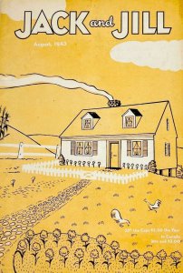 Jack And Jill (vol. 5) #10 POOR ; Curtis | low grade comic August 1943 Magazine 