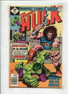 HULK #211 (8.0/8.5) THE MONSTER AND THE MYSTIC!! 1977