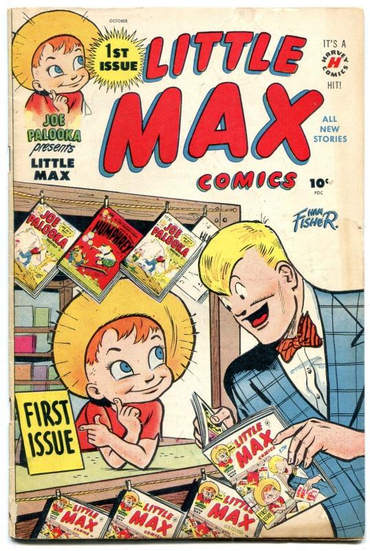 Little Max Comics #1 1949- Infinity cover- Joe Palooka Harvey Golden Age VG+