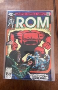 Rom (1980) set (10) books #'s 5-15