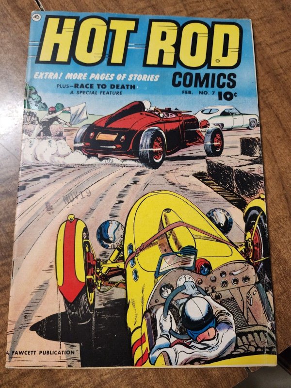 Hot Rod Comics No 7  1953