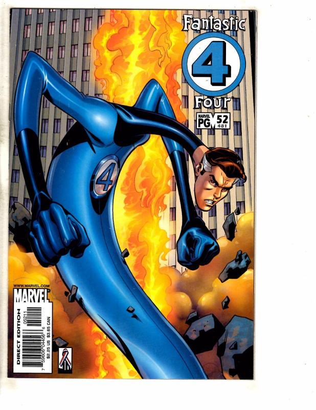 10 Fantastic Four Marvel Comics # 477 478 479 480 481 482 483 484 485 486 TW53