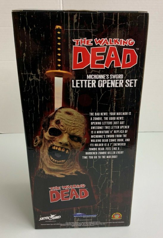 The Walking Dead Michonne's Sword Letter Opener Set  