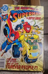 Adventures of Superman #495 (1992) newsstand