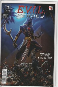 Evil Heroes #1 Cover D Zenescope Comic GFT NM Riveiro