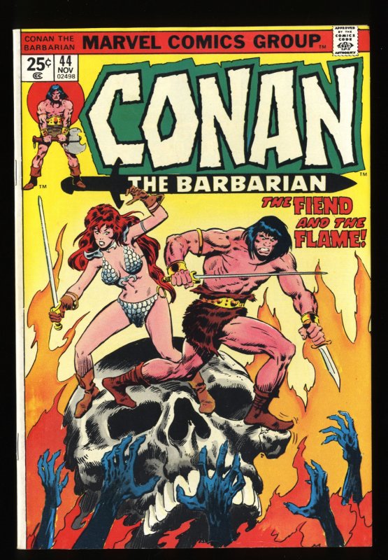 Conan The Barbarian #44 VF- 7.5 Marvel Comics