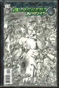 Blackest Night #2 Sketch Cover (2009) Green Lantern