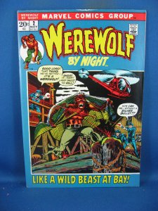 WEREWOLF BY NIGHT 2 VF NM 1972 MARVEL