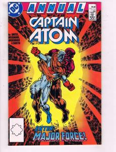 Captain Atom Annual #1 VF DC Comics Comic Book Weisman 1988 DE17