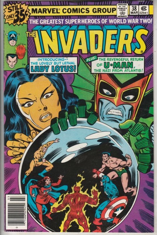 Invaders,The #38 (Mar-79) NM- High-Grade The Human Torch
