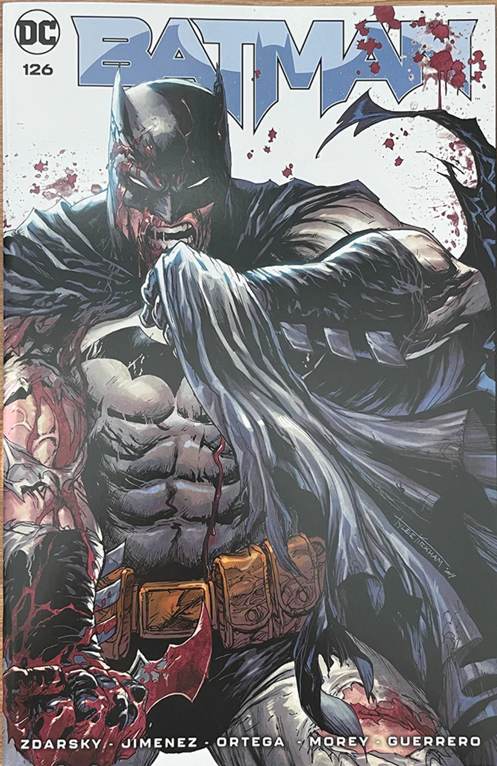 Batman #126 | Battle Damage Nycc Exclusive | Tyler Kirkham | Comic Books -  Modern Age, Batman / HipComic