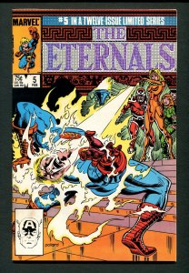 Eternals #5  /  7.0 FN/VFN  /  February 1986