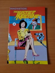 The Justice Machine #4 ~ NEAR MINT NM ~ 1990 Innovation Comics