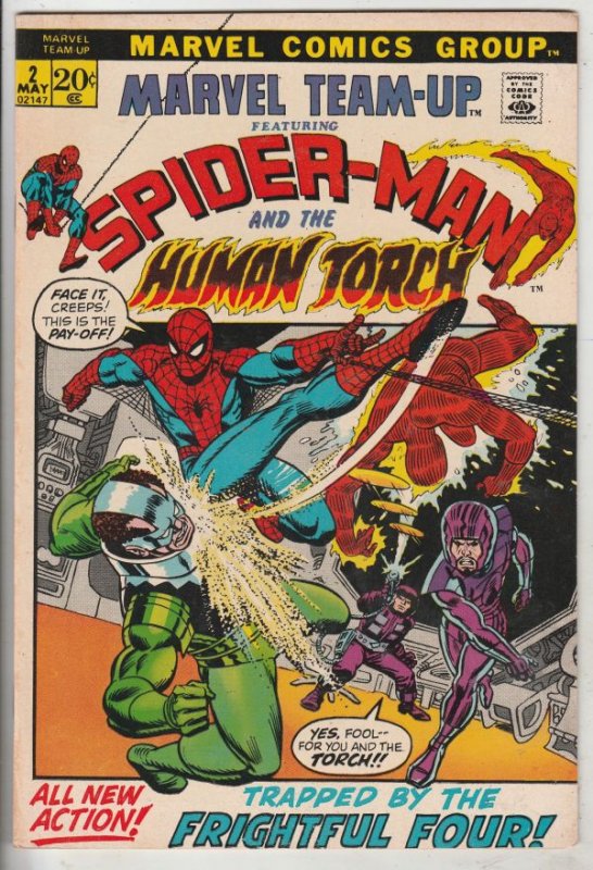 Marvel Team-Up #2 (May-72) NM Super-High-Grade Spider-Man