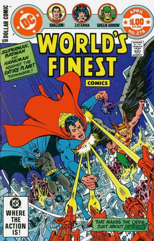 World’s Finest Comics #278 VF; DC | save on shipping - details inside 