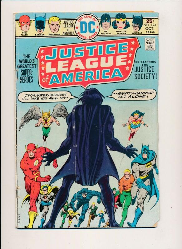 Justice League of America #123,132,138 ~ DC Comics 1975-7 ~ VG/Low Grade (PJ42) 