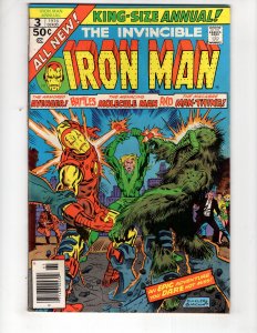 Iron Man Annual #3 (1976) MAN-THING Molecule Man Appearance / ID#561