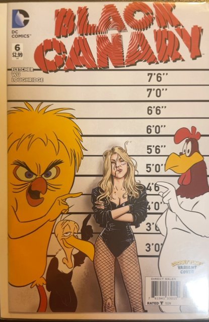 Black Canary #6 Variant Cover (2016)