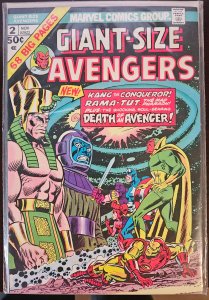 Giant-Size Avengers #2 (1974) Origin of Rama Tut