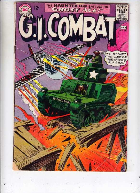 G.I. Combat #112 (Jul-65) VG Affordable-Grade The Haunted Tank