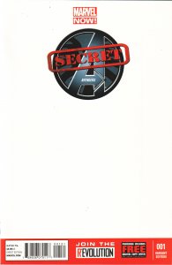 Secret Avengers #1 Variant Edition - Blank Cover (2013) S.H.I.E.L.D.