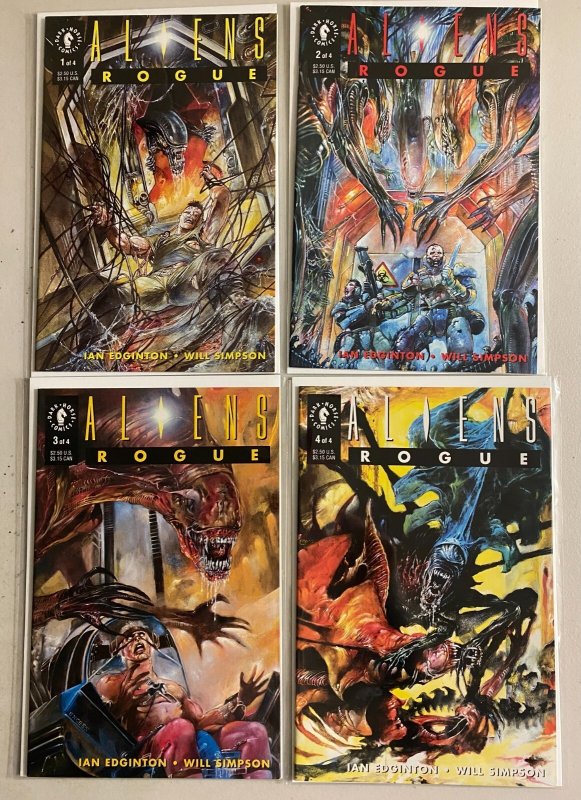 Aliens Rogue set #1-4 Dark Horse (8.0 VF) (1993)