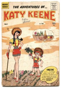 Katy Keene #52 1960- Archie comics- incomplete comic 