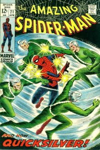 Amazing Spider-Man, The #71 VG ; Marvel | low grade comic April 1969 Quicksilver