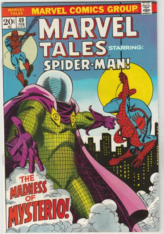 Marvel Tales #49 (Feb-74) NM- High-Grade Spider-Man