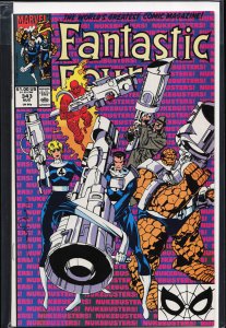 Fantastic Four #343 Direct Edition (1990) Fantastic Four