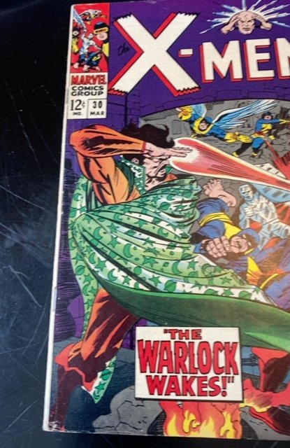 The X-Men #30 (1967) Warlock wakes
