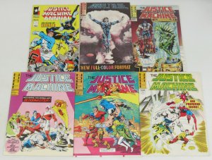 Justice Machine #1-5 complete series + annual - noble comics - elementals byrne