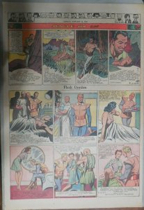 Flash Gordon Sunday by Alex Raymond from 1/5/1941 Large Full Page Size !