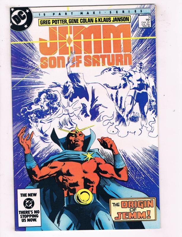 Jemm Son Of Saturn #3 VF DC Bronze Age Origin Issue Comic Book Nov 1984 DE45 