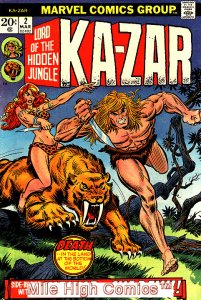 KA-ZAR  (1974 Series)  (MARVEL) #2 Good Comics Book