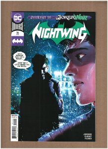 Nightwing #71 DC Comics 2020 JOURNEY TO JOKER WAR Perkins Variant NM 9.4
