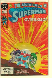 Adventures of Superman #469 (1990) Superman