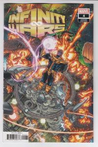 INFINITY WARS (2018 MARVEL) #4 VARIANT GARRON CONNECTING NM