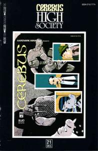 Cerebus High Society #21 FN ; Aardvark-Vanaheim | 46 Dave Sim